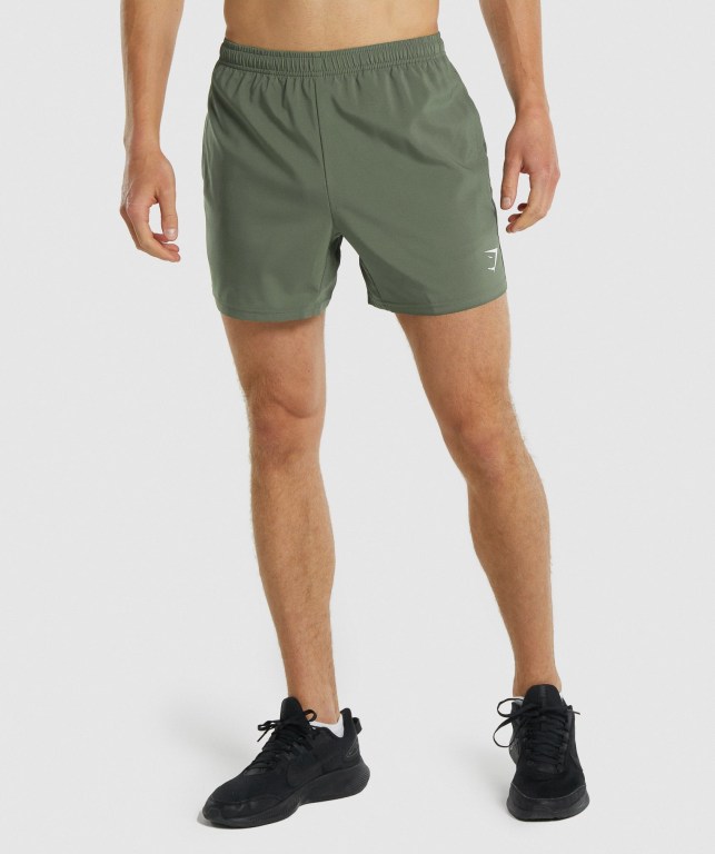 Bermudas Gymshark Arrival 5" Hombre Verdes | wIJmNRMKwCJ