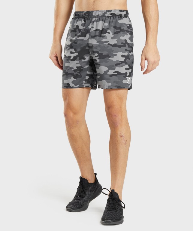 Bermudas Gymshark Arrival Hombre Grises | 2DA4z9qWfph