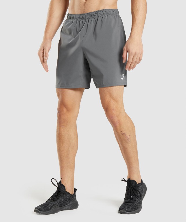 Bermudas Gymshark Arrival Hombre Grises | yLa87xOiHOo