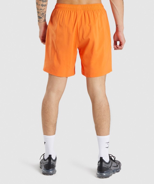 Bermudas Gymshark Arrival Hombre Naranjas | CjjHyfCPzRp