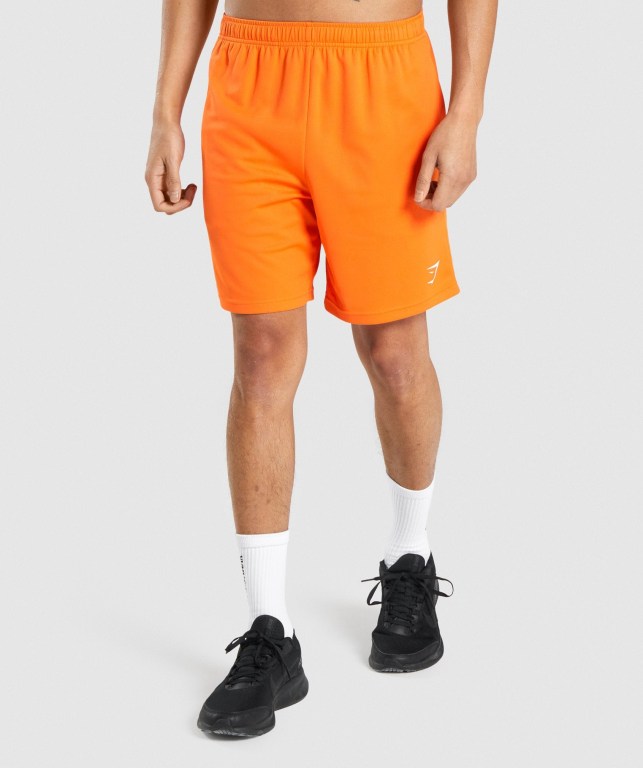 Bermudas Gymshark Arrival Knitted Hombre Naranjas | Qz4cfC9ayb6