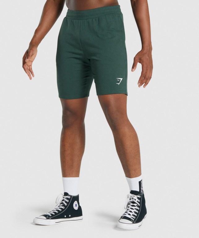 Bermudas Gymshark Critical 2.0 9" Hombre Verdes Oscuro | 6bJFkMuGFJu