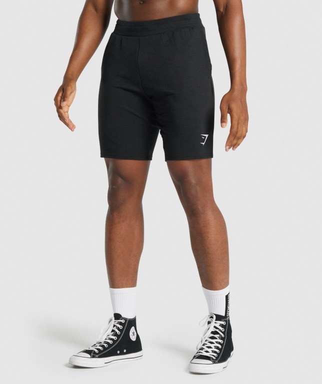 Bermudas Gymshark Critical 2.0 9" Hombre Negros | pUfKgBO4DdK