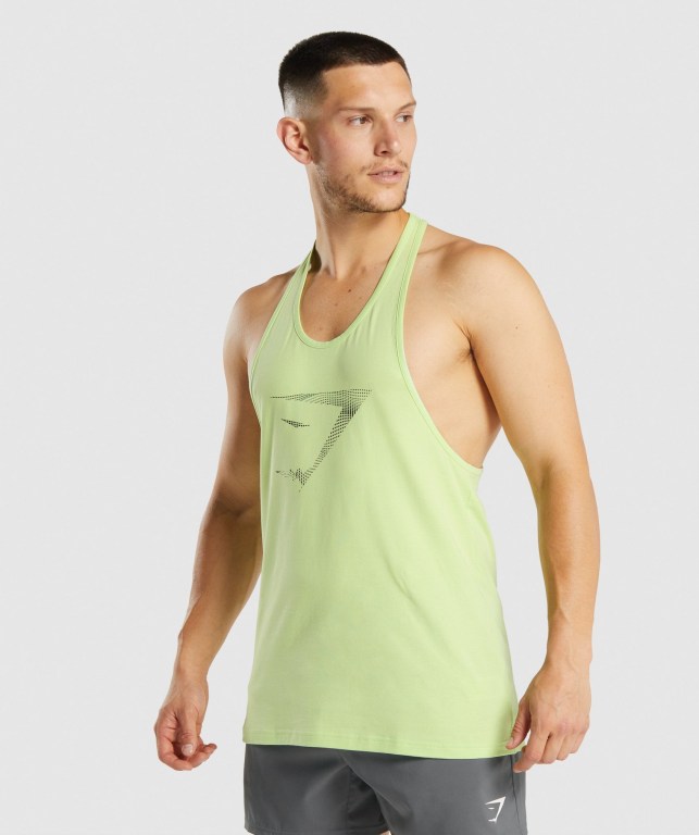 Chalecos Gymshark Sharkhead Infill Hombre Verdes Claro | TVEAFosqVvJ