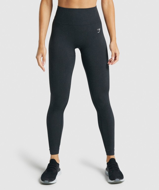 Leggins Gymshark Adapt Fleck Seamless Mujer Negros | JAZVCzHubsU