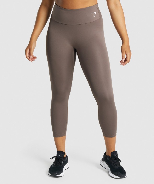 Leggins Gymshark Entrenamiento 7/8 Mujer Marrom | EyQPFjm9uYg