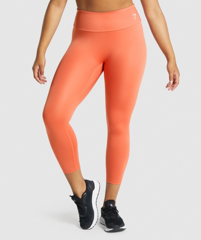 Leggins Gymshark Entrenamiento 7/8 Mujer Naranjas | feu7qiK9rcc