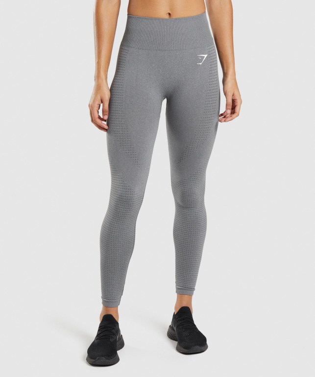 Leggins Gymshark Vital Seamless 2.0 Mujer Grises | DxWCyglH94o