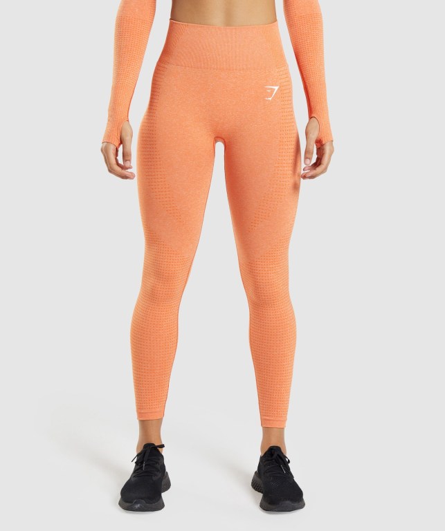 Leggins Gymshark Vital Seamless 2.0 Mujer Albaricoque Naranjas | SYVU9aAWBDF