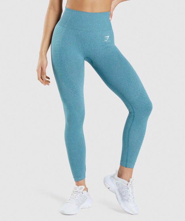 Leggins Gymshark Vital Seamless 2.0 Mujer Turquesa | ebSa7vWUbfn