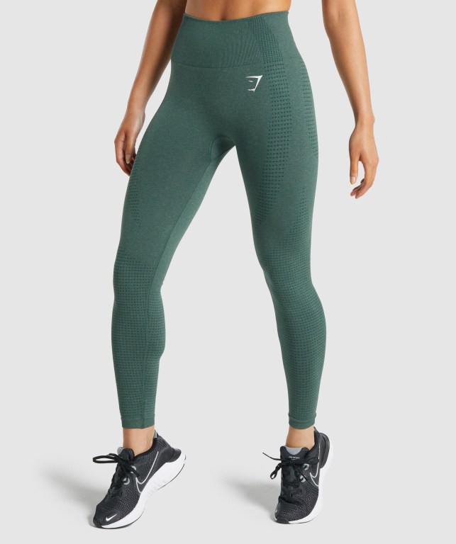 Leggins Gymshark Vital Seamless 2.0 Mujer Verdes Oscuro | lY86qlA8zUV