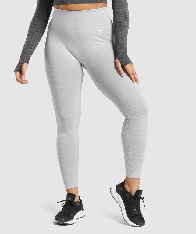 Leggins Gymshark Vital Seamless 2.0 Mujer Grises Claro | w4ssZy72Wsa