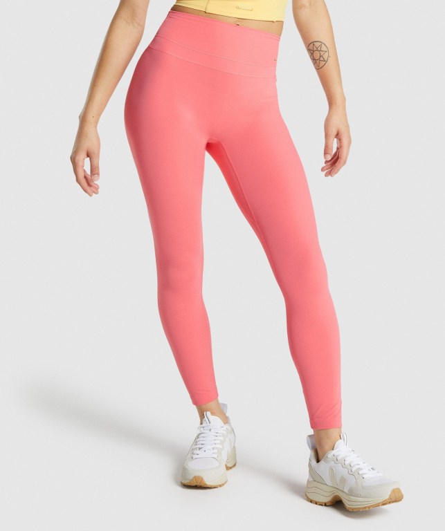 Leggins Gymshark Whitney High Rise Mujer Rosas | hPiFyMOlYOE