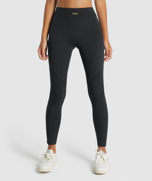 Leggins Gymshark Whitney Mesh Mujer Negros | nrrjpSy4EiZ