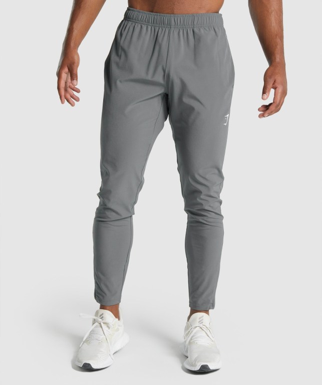 Pantalones Jogger Gymshark Arrival Woven Hombre Grises | AhhgT6rv2RF