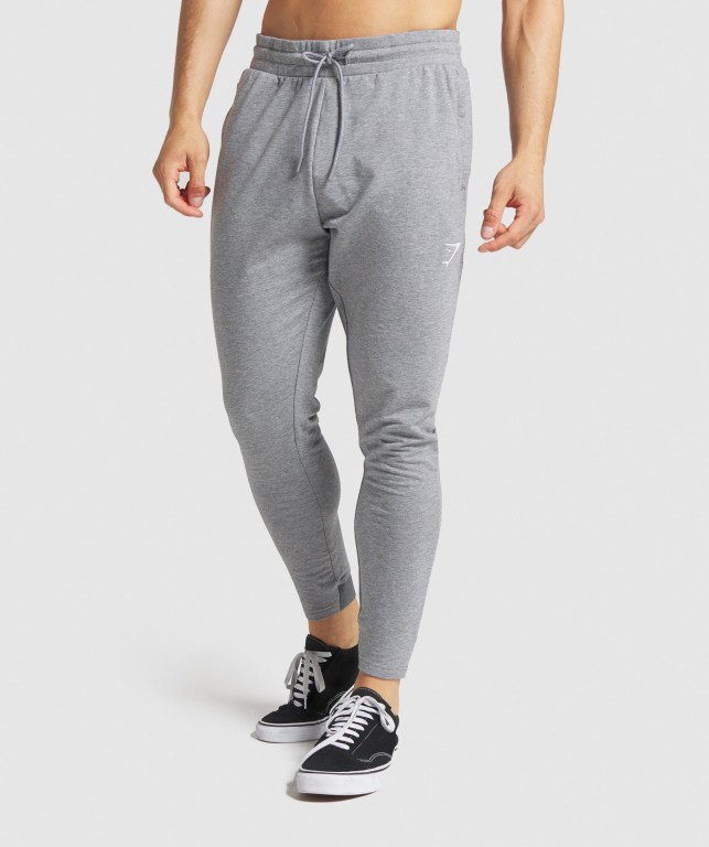 Pantalones Jogger Gymshark Critical Zip Hombre Grises | QUL1cbhoRsC