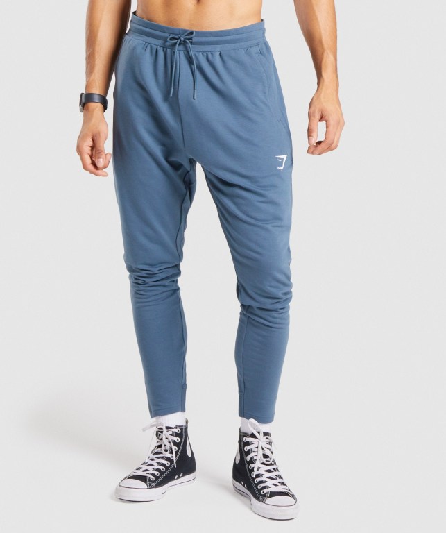 Pantalones Jogger Gymshark Critical Zip Hombre Turquesa | ecJVQpNVoms