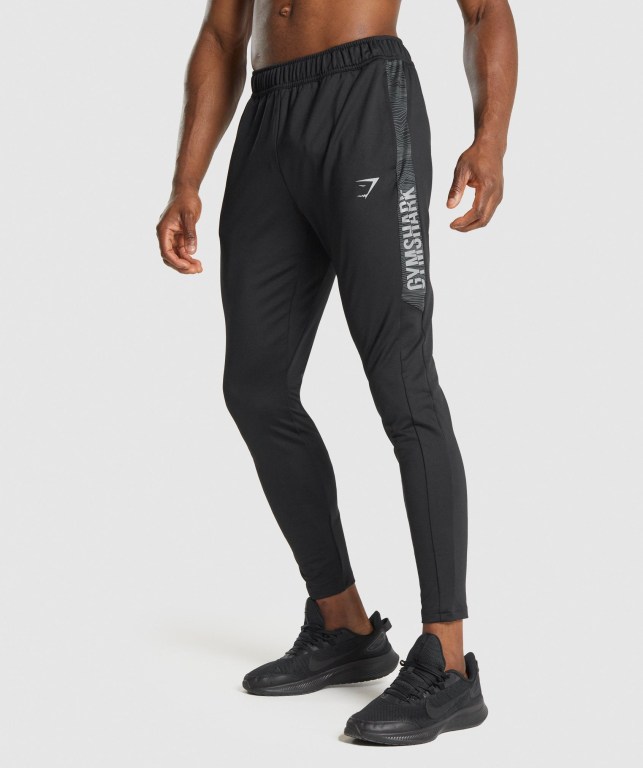 Pantalones Jogger Gymshark Deporte Hombre Negros | 63uyLLtFJJc