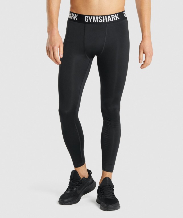 Pantalones Jogger Gymshark Element Baselayer Hombre Negros | fO33ESd2WCy