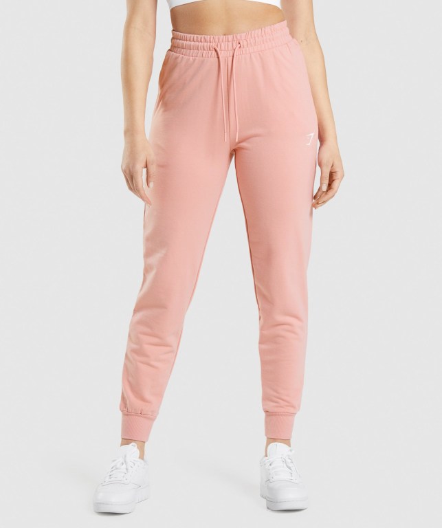 Pantalones Jogger Gymshark Entrenamiento Mujer Rosas | 7KzkW8rYse6