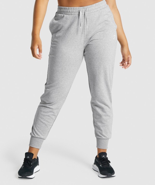 Pantalones Jogger Gymshark Entrenamiento Mujer Grises Claro | oWkXGjmKCCO