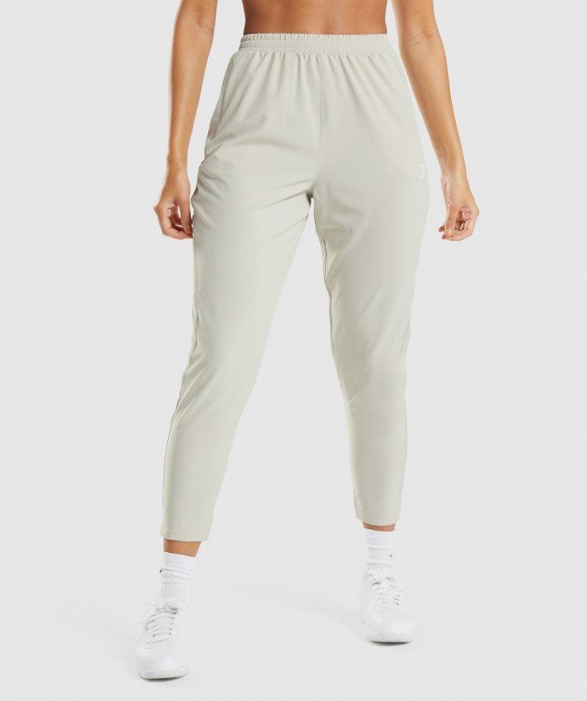 Pantalones Jogger Gymshark Maximise Pista Mujer Grises | BLPuAPILVLp