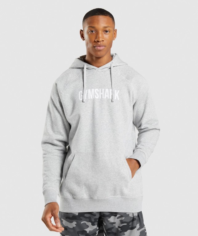 Pullover Gymshark Apollo Hombre Grises Claro | JiIoecVV7m7