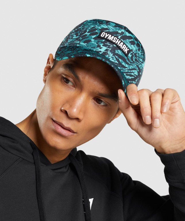 Sombreros Gymshark Manimal Snapback Hombre Turquesa | ICWJKfsPGyZ