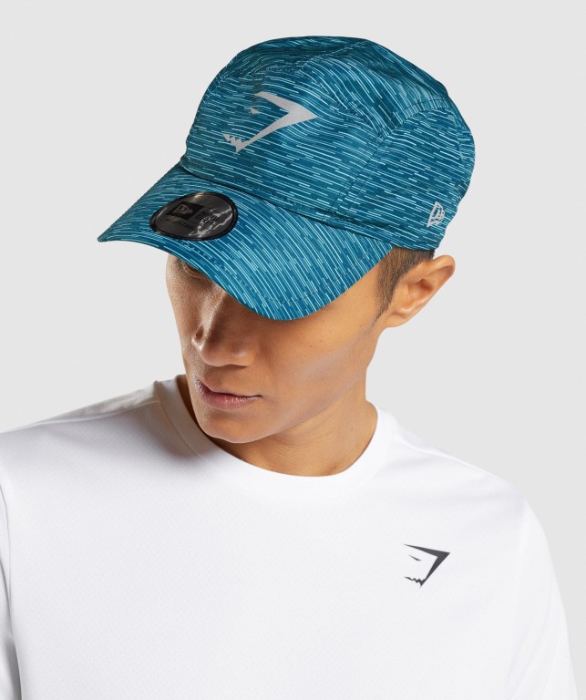 Sombreros Gymshark New Era GS Tech Cap Mujer Turquesa | hdGvxou5IiD