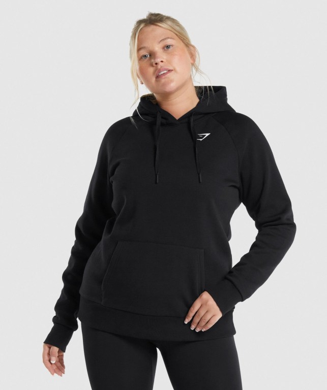 Sudadera Con Capucha Gymshark Entrenamiento Mujer Negros | tK2ttn6l4Ue