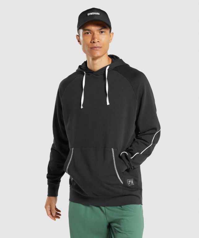 Sudadera Con Capucha Gymshark Recess Hombre Negros | ejBCUbKQZJO