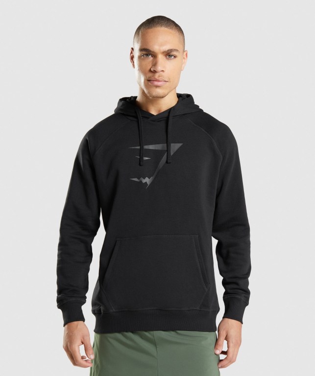 Sudadera Con Capucha Gymshark Sharkhead Infill Hombre Negros | r3W3N2kGhgk