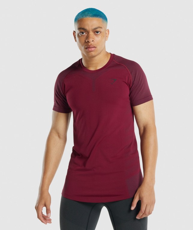 Sudaderas Gymshark 315 Hombre Vino | htWDcVLn7pE