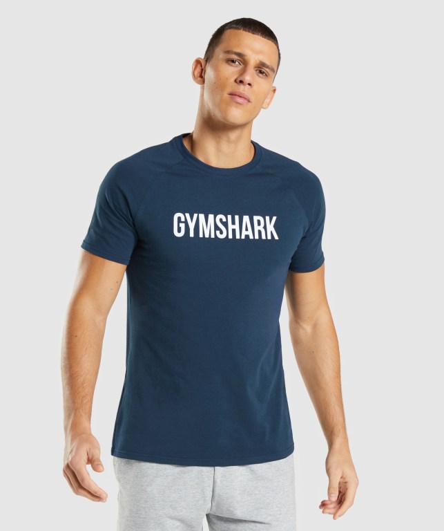 Sudaderas Gymshark Apollo Hombre Azul Marino | LhwhFdVXFV2