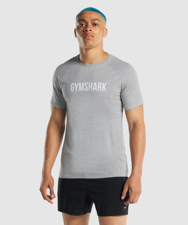 Sudaderas Gymshark Apollo Hombre Grises Claro | Klo6CfAbpSU