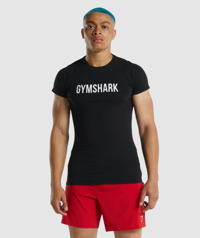 Sudaderas Gymshark Apollo Hombre Negros | Vx8g96CyQEV