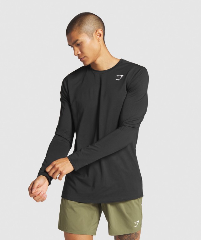 Sudaderas Gymshark Arrival Hombre Negros | 2GpKaeUSGF8