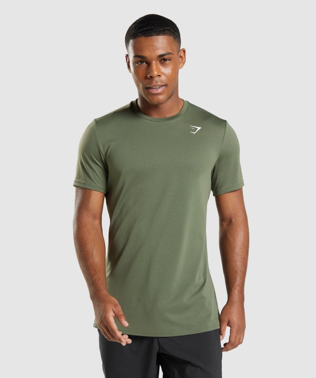 Sudaderas Gymshark Arrival Hombre Verde Oliva | qKJUR6skReG