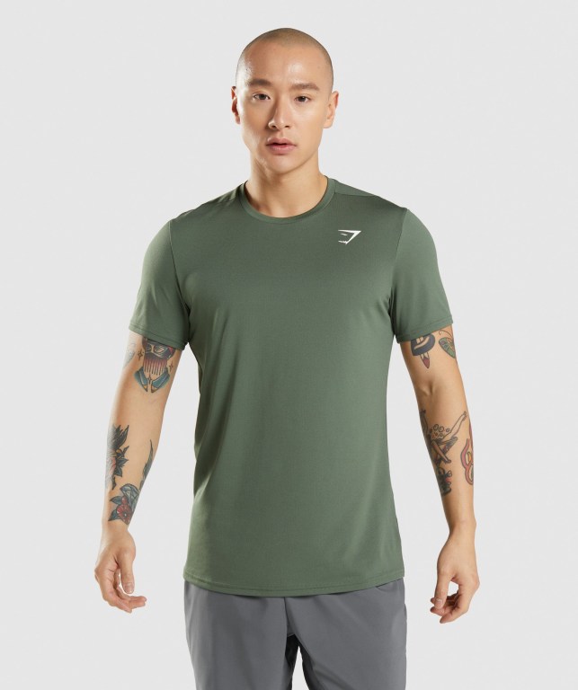 Sudaderas Gymshark Arrival Hombre Verdes | 3r6ktZbGN7c