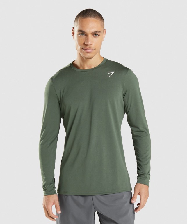 Sudaderas Gymshark Arrival Hombre Verdes | HbxUW4IgkOc