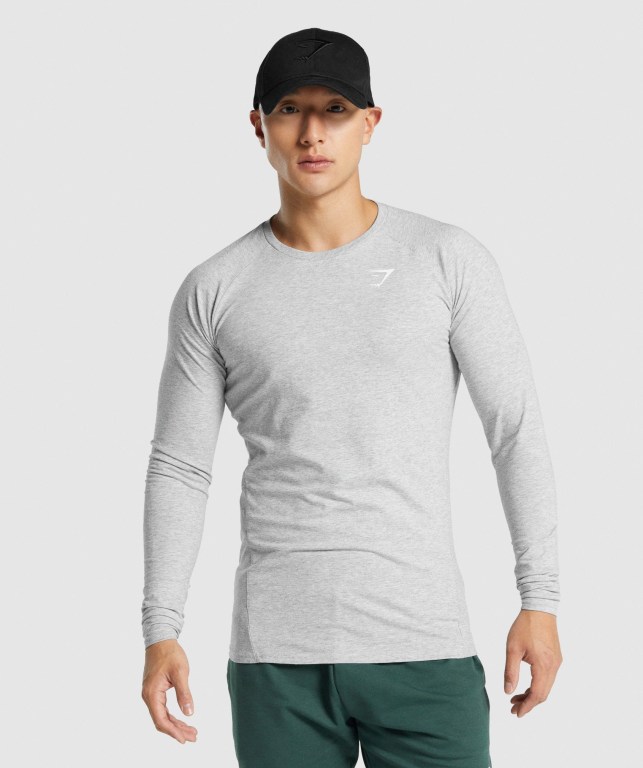 Sudaderas Gymshark Critical 2.0 Hombre Grises Claro | 4sURyDfYO4d