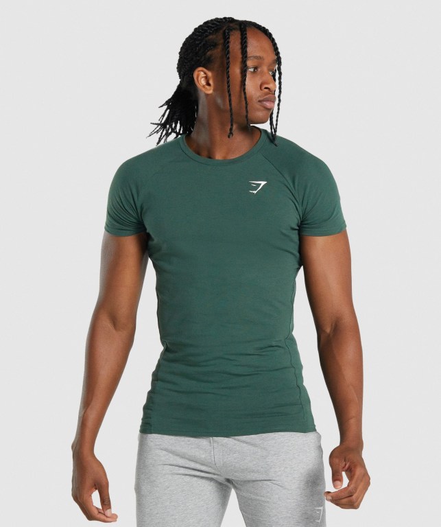 Sudaderas Gymshark Critical 2.0 Hombre Verdes Oscuro | FO7VM2TuMV8