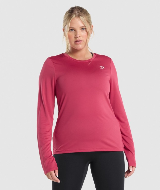 Sudaderas Gymshark Entrenamiento Mujer Rosas | ZC9PP7Ec3uy