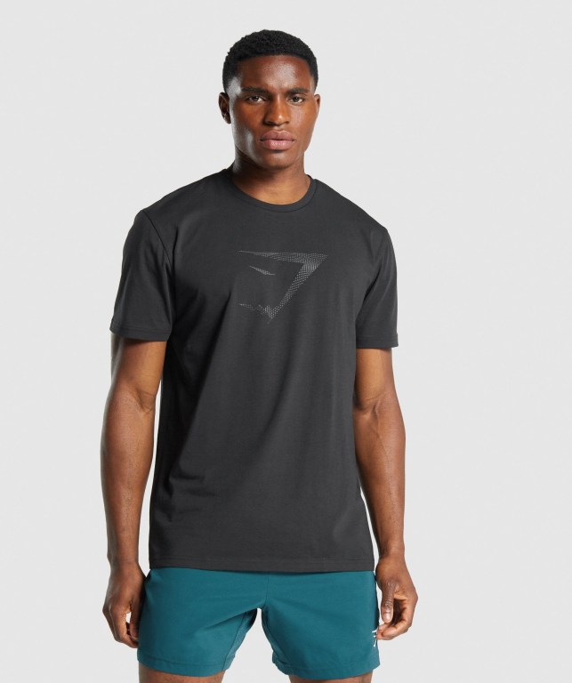 Sudaderas Gymshark Sharkhead Infill Hombre Negros | C6SCnLeOQPF