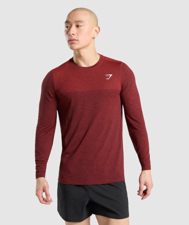 Sudaderas Gymshark Vital Hombre Rojos | LtkOKWmZ9Cd