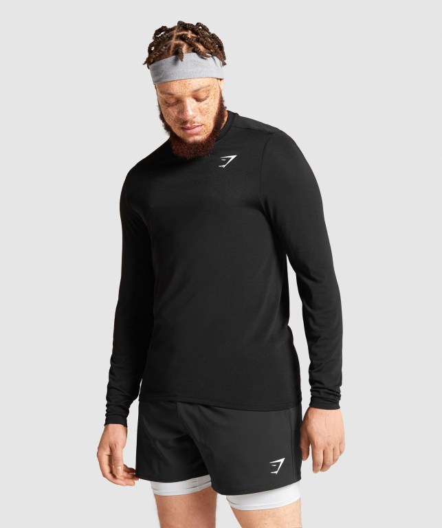 Sudaderas Gymshark Vital Seamless Hombre Negros | bIbzvy2dL29