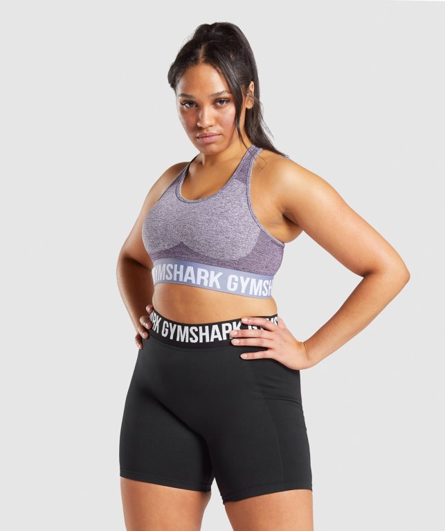 Sujetadores Deportivos Gymshark Flex Sports Bra Mujer Morados | aB5AsLnpDaS