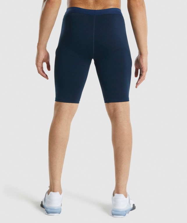 Bermudas Gymshark 315 1/2 Tight Hombre Azul Marino | wG7eZfutGUM