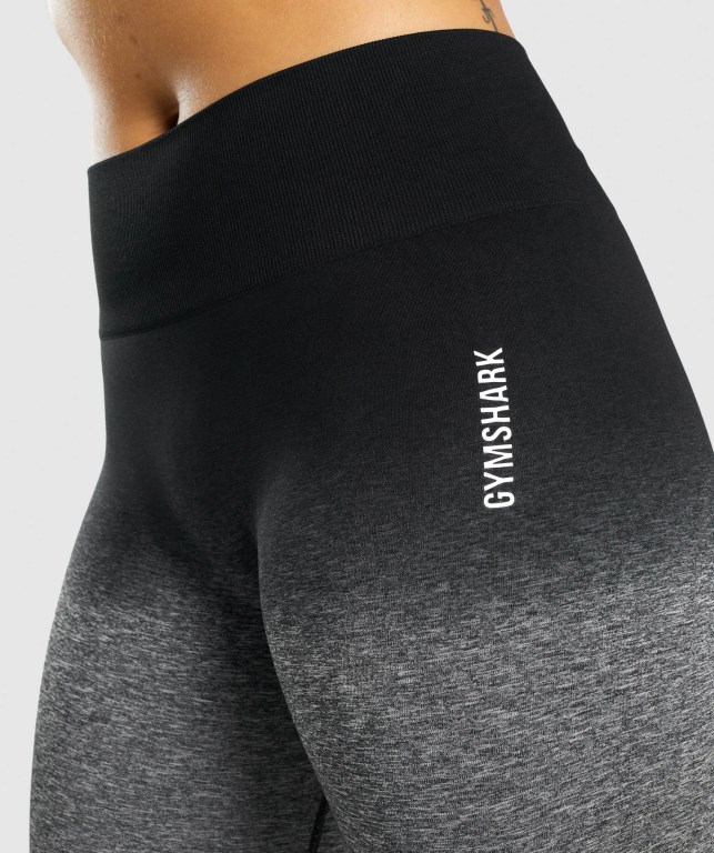 Bermudas Gymshark Adapt Ombre Seamless Mujer Negros Negros | t4BgY9MLg5k