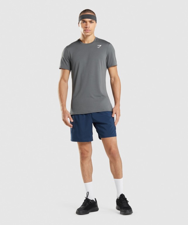 Bermudas Gymshark Arrival Hombre Azul Marino | HNERyvTVmjf